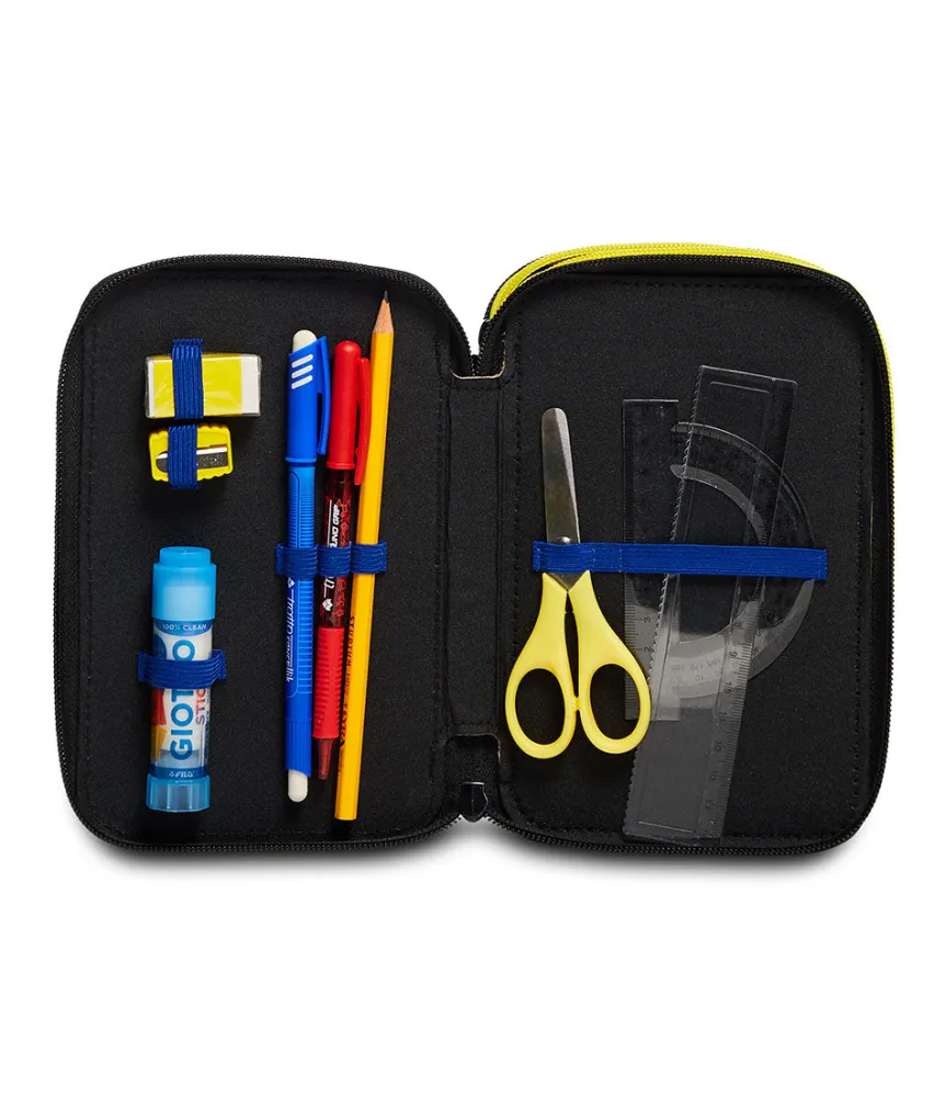 Shop Seven 3 Zip Pencil Case - Inter