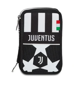 Hot Seven 3 Zip Pencil Case - Juventus