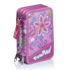 Clearance Seven 3 Zip Pencil Case- Pen Pad -Love Songs