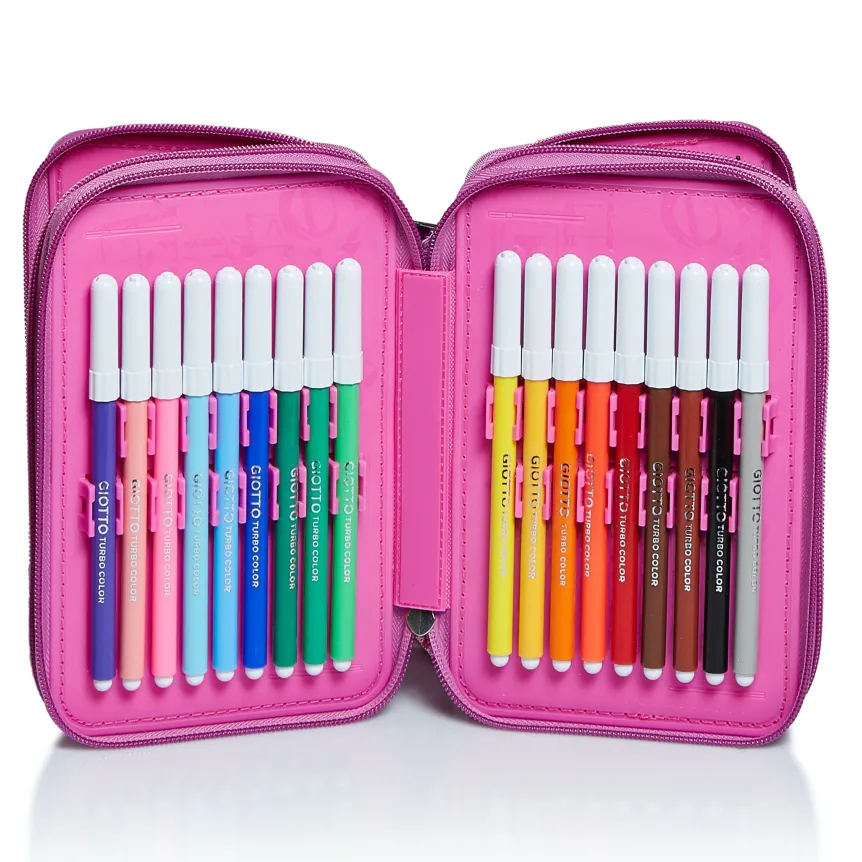 Clearance Seven 3 Zip Pencil Case- Pen Pad -Love Songs
