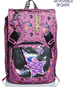 Fashion Seven Expandable Backpack - Starry Rainbow