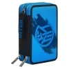 Cheap Seven Inter 3 Zip Pencil Case