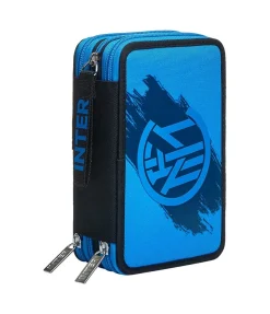 Cheap Seven Inter 3 Zip Pencil Case