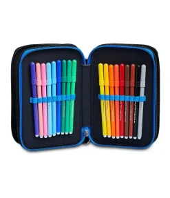 Cheap Seven Inter 3 Zip Pencil Case