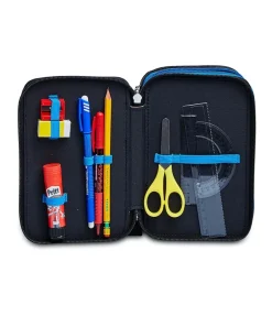 Cheap Seven Inter 3 Zip Pencil Case