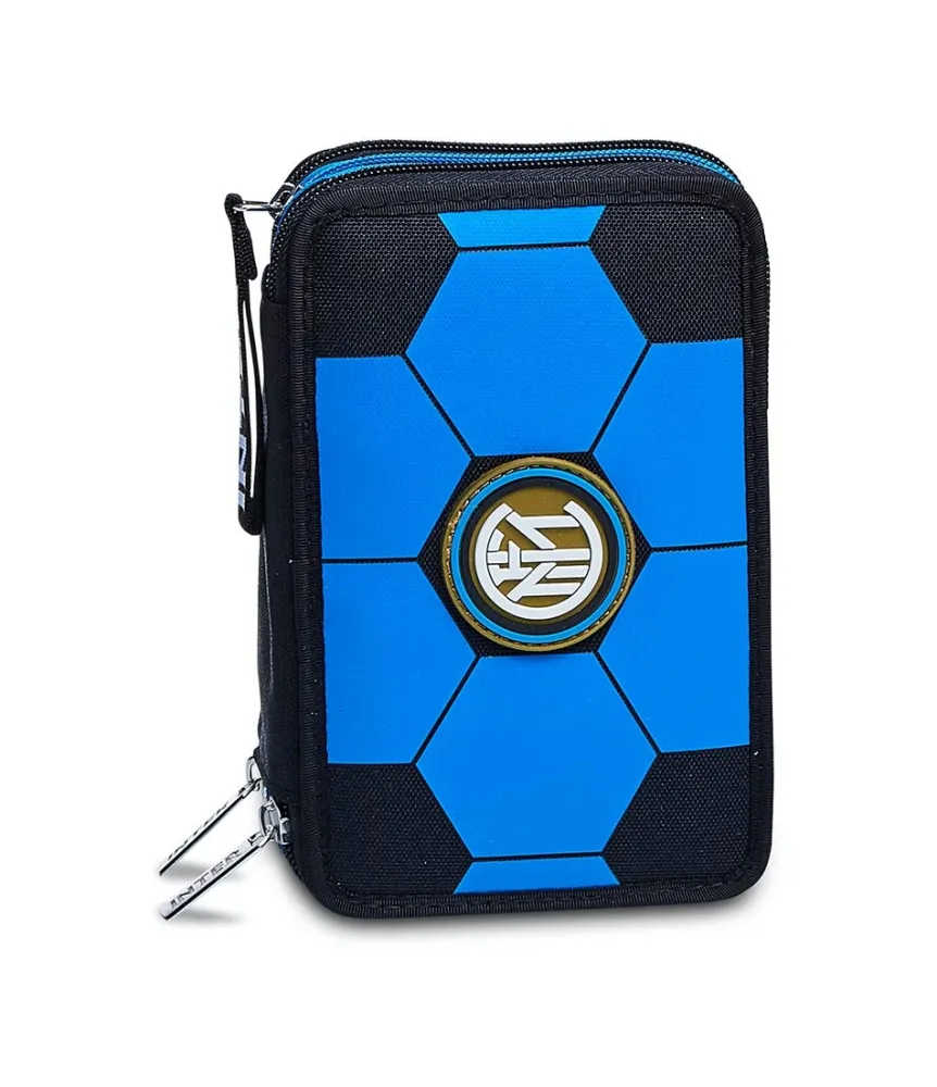 Cheap Seven Inter 3 Zip Pencil Case