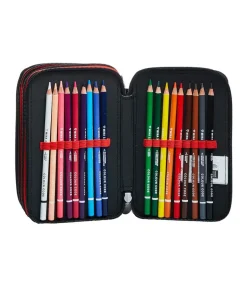 Cheap Seven Milan 3 Zip Pencil Case