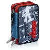 Flash Sale Seven ® 3 Compartments Pencil Case - Urban Rock