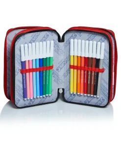 Flash Sale Seven ® 3 Compartments Pencil Case - Urban Rock