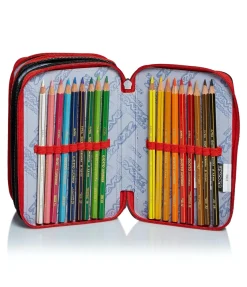 Flash Sale Seven ® 3 Compartments Pencil Case - Urban Rock