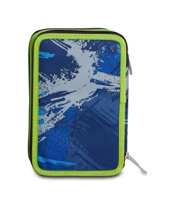 Fashion Seven ® 3 Zip Pencil Case - Crafter Boy