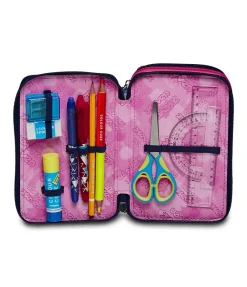 Best Sale Seven ® 3 Zip Pencil Case - Cloudy Shapes