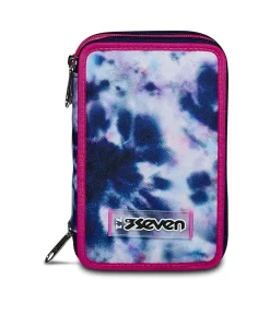 Best Sale Seven ® 3 Zip Pencil Case - Cloudy Shapes