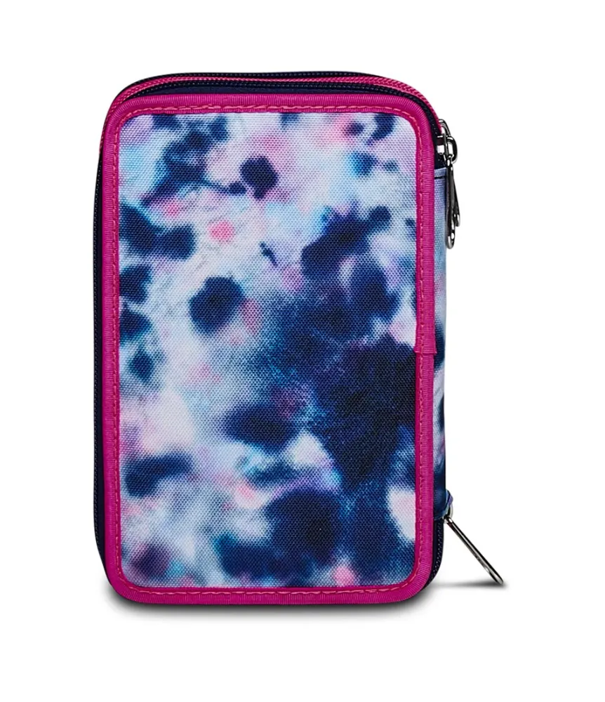 Best Sale Seven ® 3 Zip Pencil Case - Cloudy Shapes