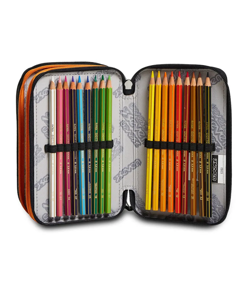 Best Sale Seven ® 3 Zip Pencil Case - Camoupix Boy