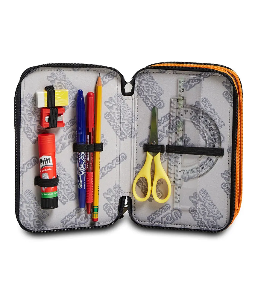 Best Sale Seven ® 3 Zip Pencil Case - Camoupix Boy