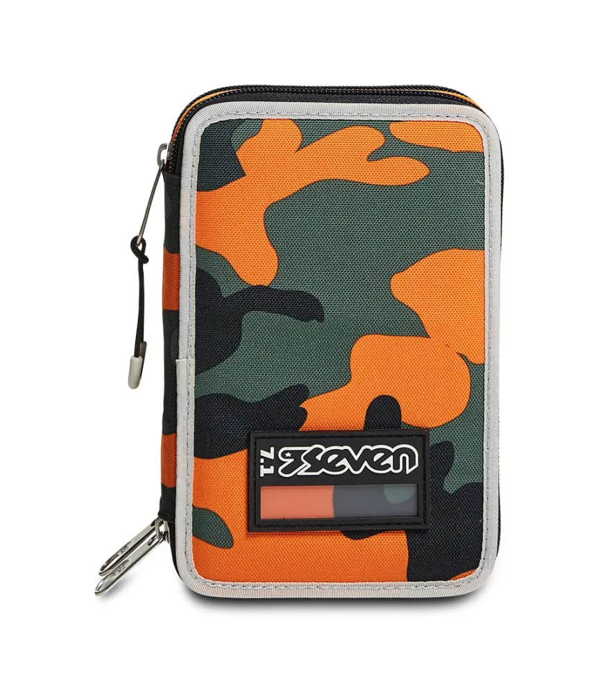 Best Sale Seven ® 3 Zip Pencil Case - Camoupix Boy