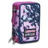 Sale Seven ® 3 Zip Pencil Case - Drawingpin Girl