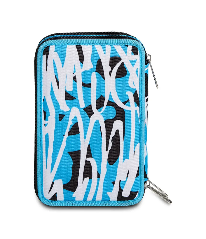 Hot Seven ® 3 Zip Pencil Case - Dripped Boy