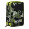 Best Sale Seven ® 3 Zip Pencil Case - Greenish Wild