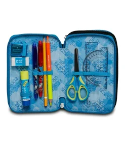 Best Seven ® 3 Zip Pencil Case - Hue Stains