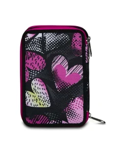 Hot Seven ® 3 Zip Pencil Case - Kiddie Crush