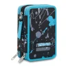 Hot Seven ® 3 Zip Pencil Case - Personal Art