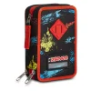 Online Seven ® 3 Zip Pencil Case - Scratchy Boy