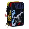 Sale Seven ® 3 Zip Pencil Case - Spray Wall