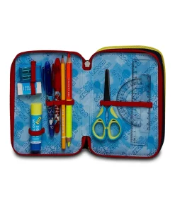Sale Seven ® 3 Zip Pencil Case - Spray Wall