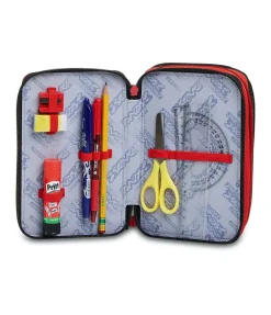 Fashion Seven ® 3 Zip Pencil Case - Take The Field
