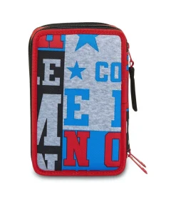 Fashion Seven ® 3 Zip Pencil Case - Take The Field
