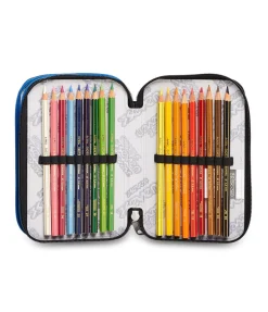 Clearance Seven ® 3 Zip Pencil Case- Yourself Boy