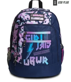 Discount Seven ® Advanced Backpack - Drawingpin Girl