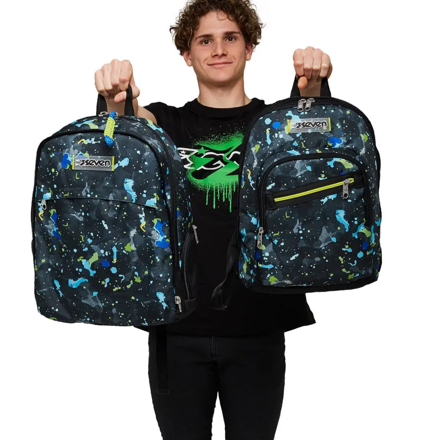 Fashion Seven ® Advanced Backpack Detach - Fluo String Boy