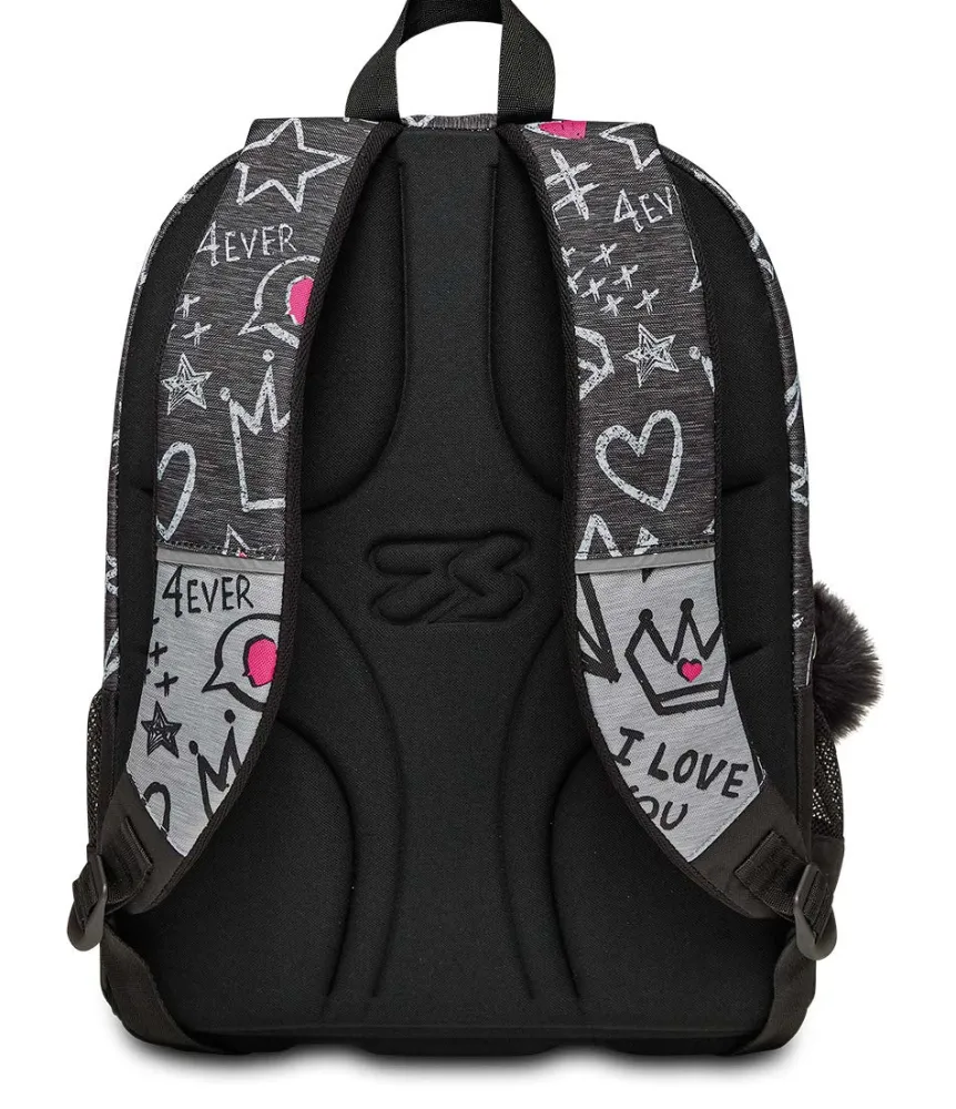 Cheap Seven ® Advanced Backpack Pockets - Zipper Glamy