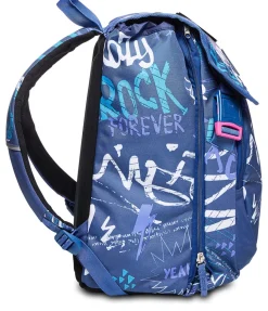 Fashion Seven ® Expandable Backpack - Rock On Girl