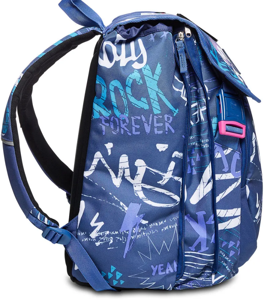 Fashion Seven ® Expandable Backpack - Rock On Girl