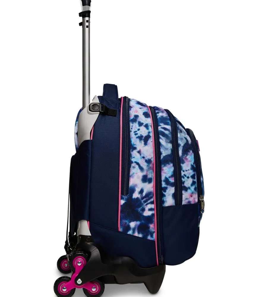 Flash Sale Seven ® Jack Trolley 3 Wheels Detach - Cloudy Shapes