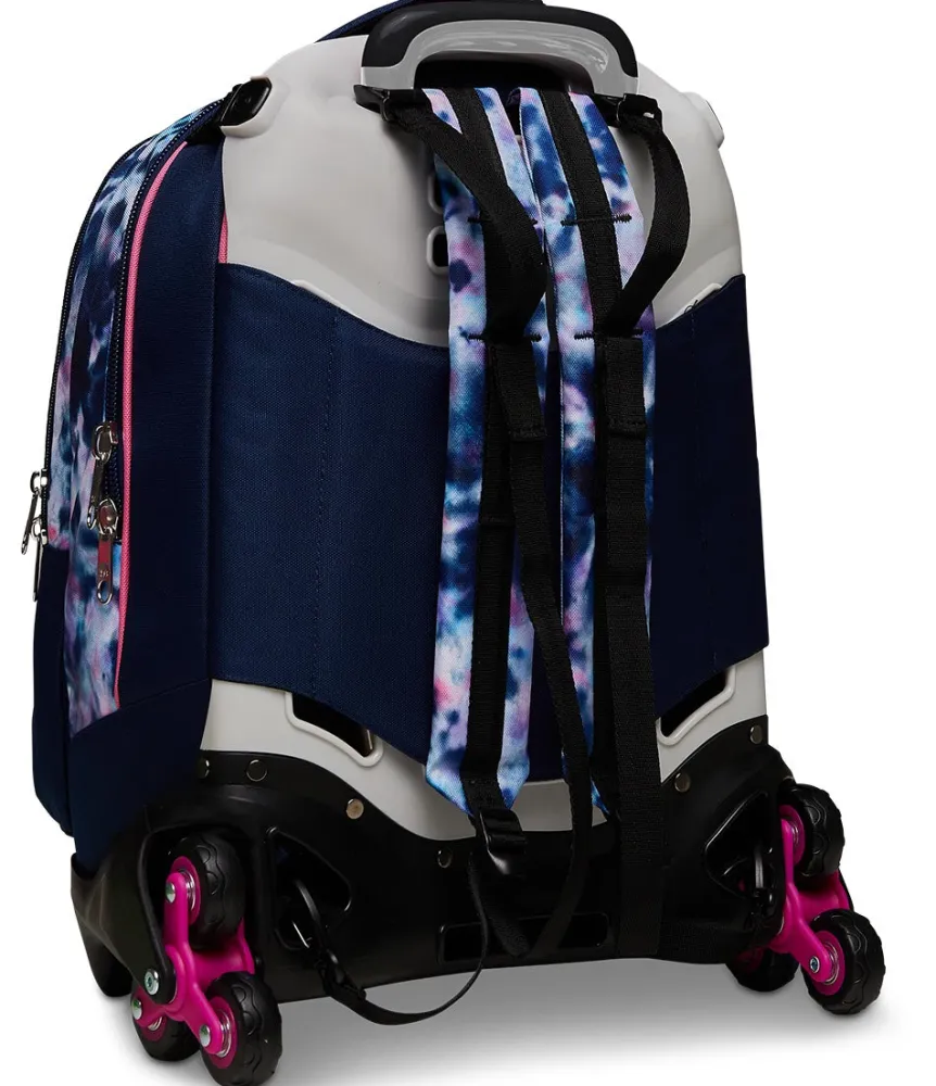 Flash Sale Seven ® Jack Trolley 3 Wheels Detach - Cloudy Shapes