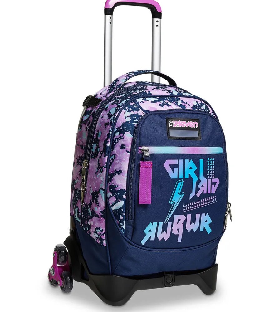 Fashion Seven ® Jack Trolley 3 Wheels - Drawingpin Girl