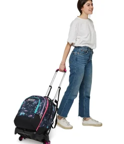 Best Seven ® Jack Trolley 3 Wheels Detach - Fluo String Girl
