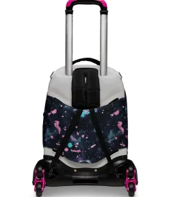 Best Seven ® Jack Trolley 3 Wheels Detach - Fluo String Girl