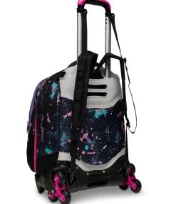 Best Seven ® Jack Trolley 3 Wheels Detach - Fluo String Girl