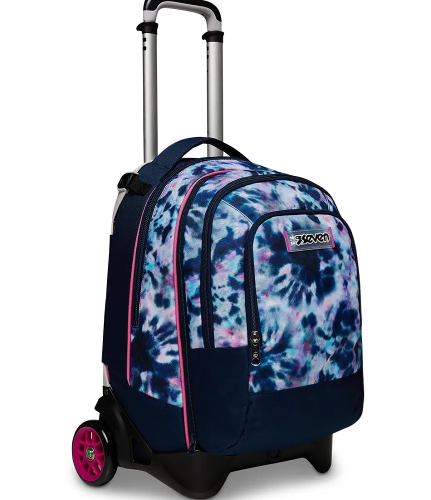 Hot Seven ® Jack Trolley 2 Wheels Detach - Cloudy Shapes