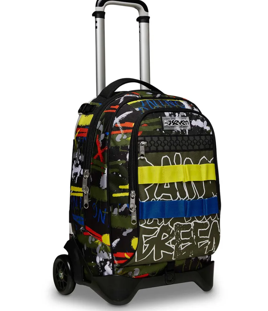 Online Seven ® Jack Trolley 2 Wheels - Fluo Belts