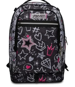 Fashion Seven ® Jack Trolley 2 Wheels - Zipper Glamy