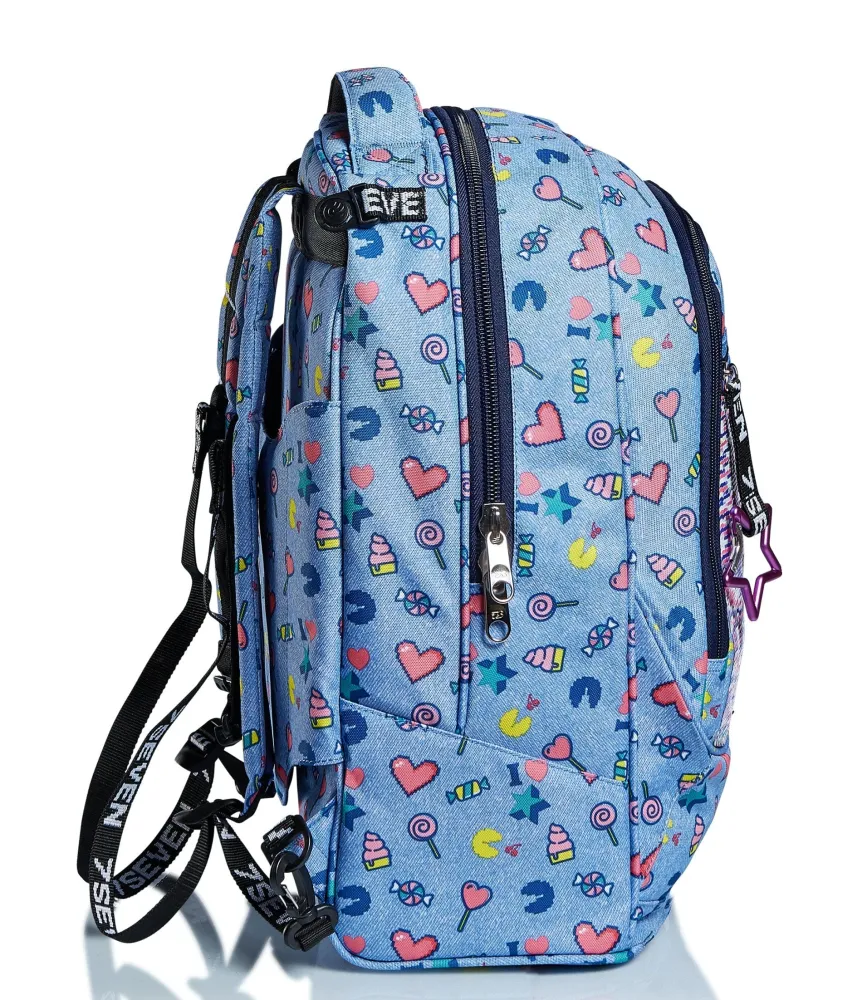 Hot Seven ® Jack Trolley 3 Wheels - Starry Rainbow -