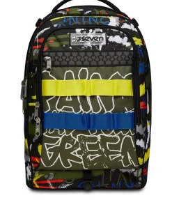Sale Seven ® Jack Trolley 3 Wheels - Fluo Belts