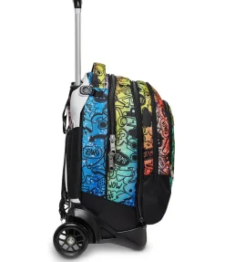 Fashion Seven ® Jack Trolley 2 Wheels Detach - Fluo Stamp